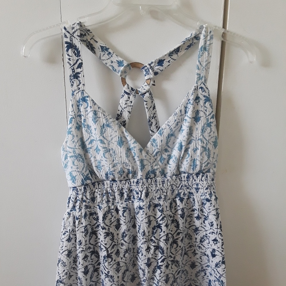 Racerback sleeveless top